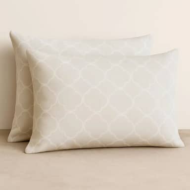 2 Fronhas Avulsas de Malha Estampada COZZILAR - 100% Algodão, 70x50 cm, Conforto e Beleza para seu Quarto - Par com Zíper Escondido (Modelo 14)