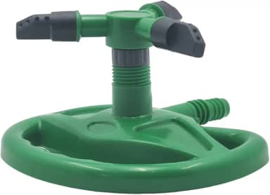 Irrigador De Jardim Giratório Aspersor Irrigação Para Gramado Horta Rotativo 360 Sprinkler Automático