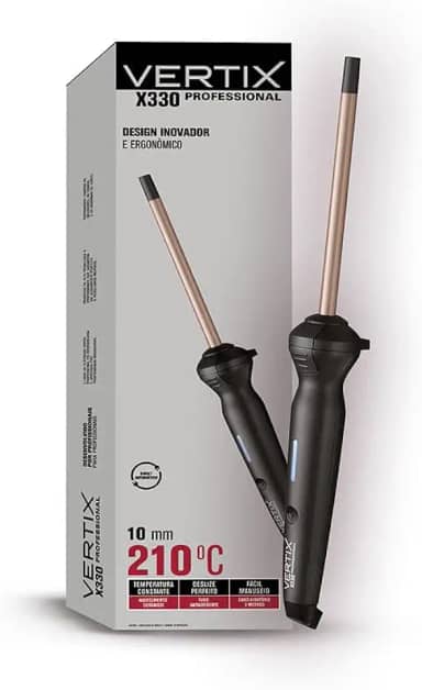 Vertix Modelador de Cabelo 10mm x 130mm X330 Bivolt Profissional