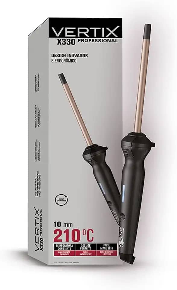 Vertix Modelador de Cabelo 10mm x 130mm X330 Bivolt Profissional