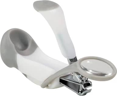 Buba Cortador De Unhas Com Lupa Baby Branco