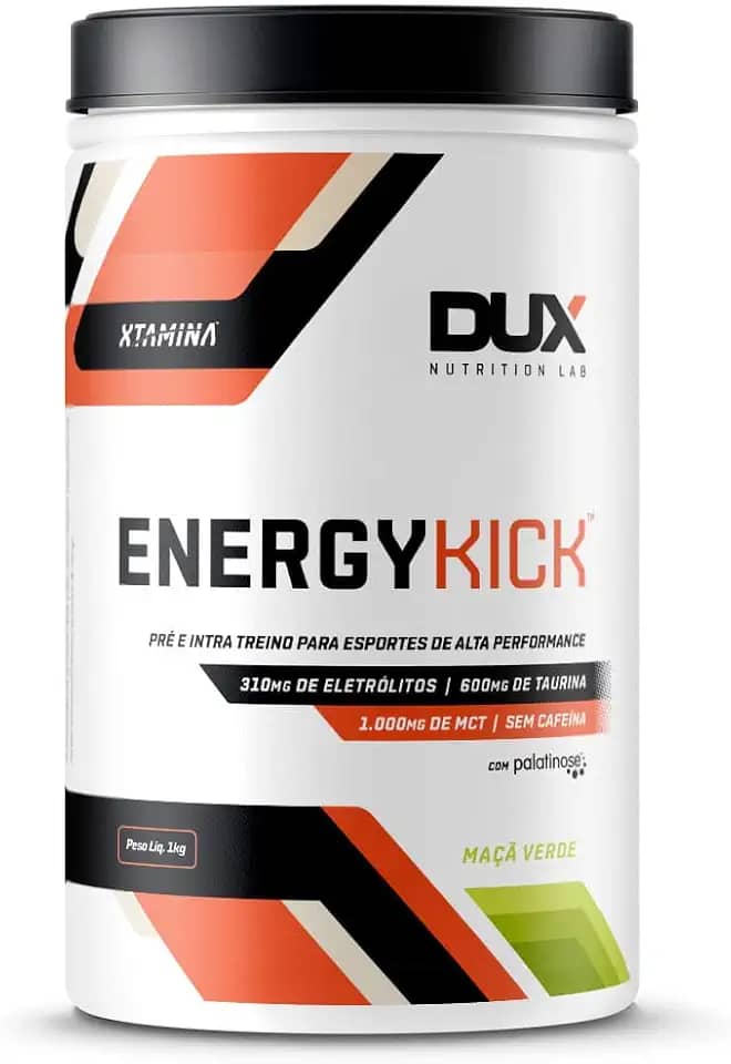 DUX Energy Kick Maça Verde - Pote 1000 G