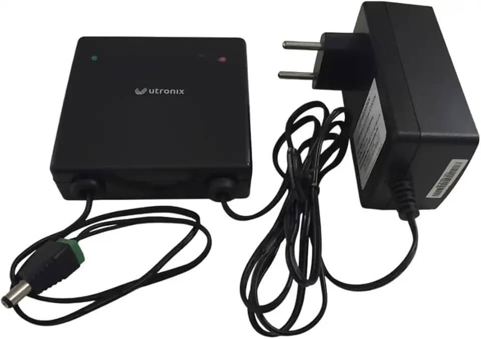 Nobreak para roteador wifi 12V 1A e ONU com baterias de litio