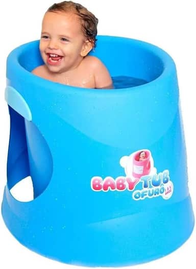 Piscina Banheira Baby Tub Ofurô Crianças 1 A 4 Anos Azul