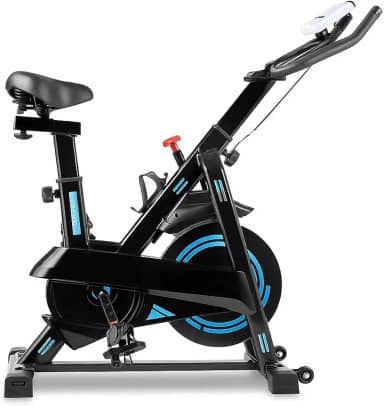 Bicicleta Ergométrica Spinning Silenciosa – Bike Fitness para Academia ou Casa com Monitor Ajustável