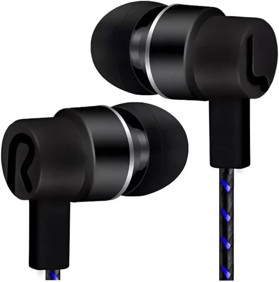Fone de Ouvido P2 In-Ear 2ª Geração (Preto) - Super Bass, Microfone Integrado. Compatível com Celulares, Tablets, Notebooks, PCs e Dispositivos de Áudio P2.