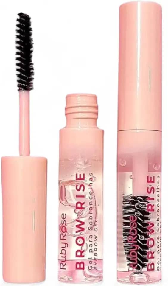 Brow Rise Gel para Sobrancelhas e C�lios Ruby Rose, Fixa��o e Defini��o, Longa Dura��o, 8,3g