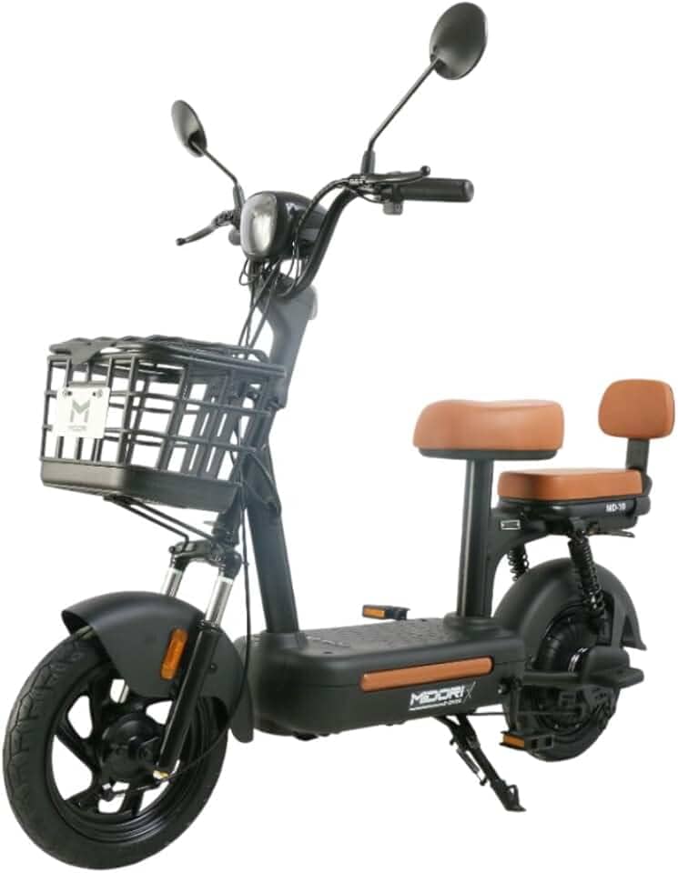 Bicicleta Elétrica Scooter Autopropelida com Alarme 500W 48V MD-10 Midori