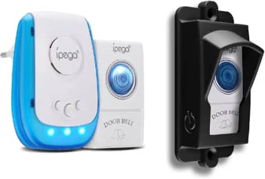 Campainha Com Protetor anti roubo e chuva Incluso Ipega kp-ca320 Cor:Preto