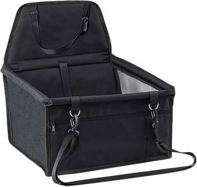 Cadeirinha De Cachorro Gato Para Carro Capa Protetora Assento Banco Traseiro Carro (PREMIUM)- CINZA TUBLINE