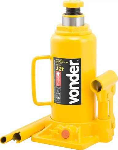 Vonder, Macaco Hidráulico Tipo Garrafa, 12 Toneladas (12 Tf).