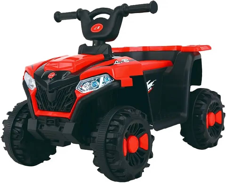 Zippy Toys, Quadriciclo ATV Elétrico Vermelho 6V