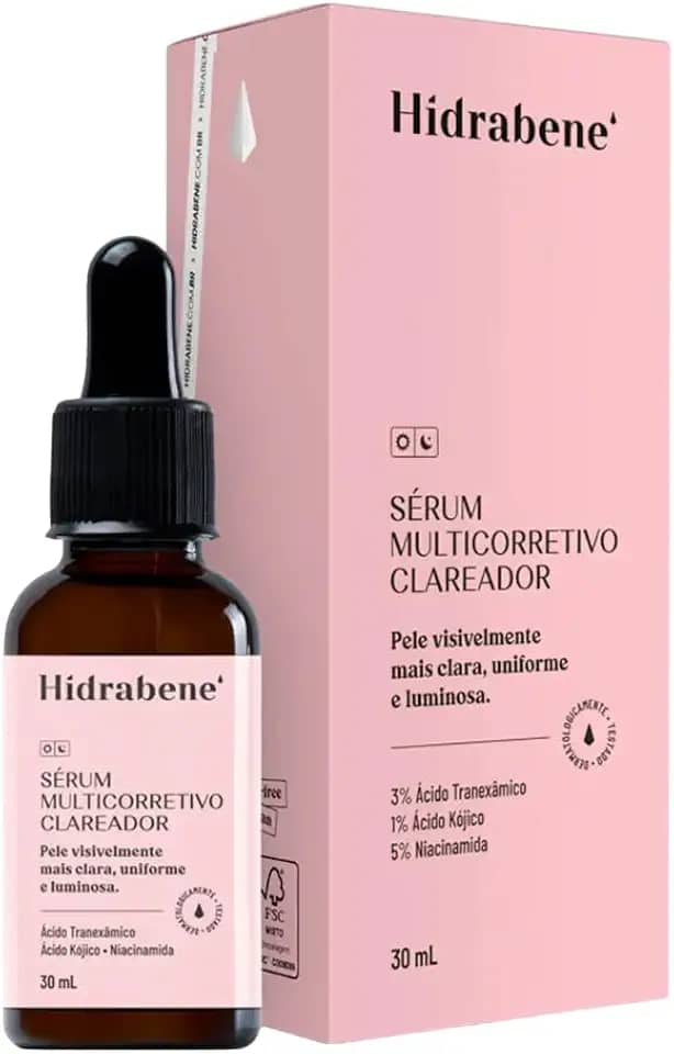 Sérum Multicorretivo Clareador 30ml - Hidrabene