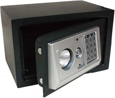 Cofre Eletrônico Digital Segredo Senha Chave Aço 30x20x20cm