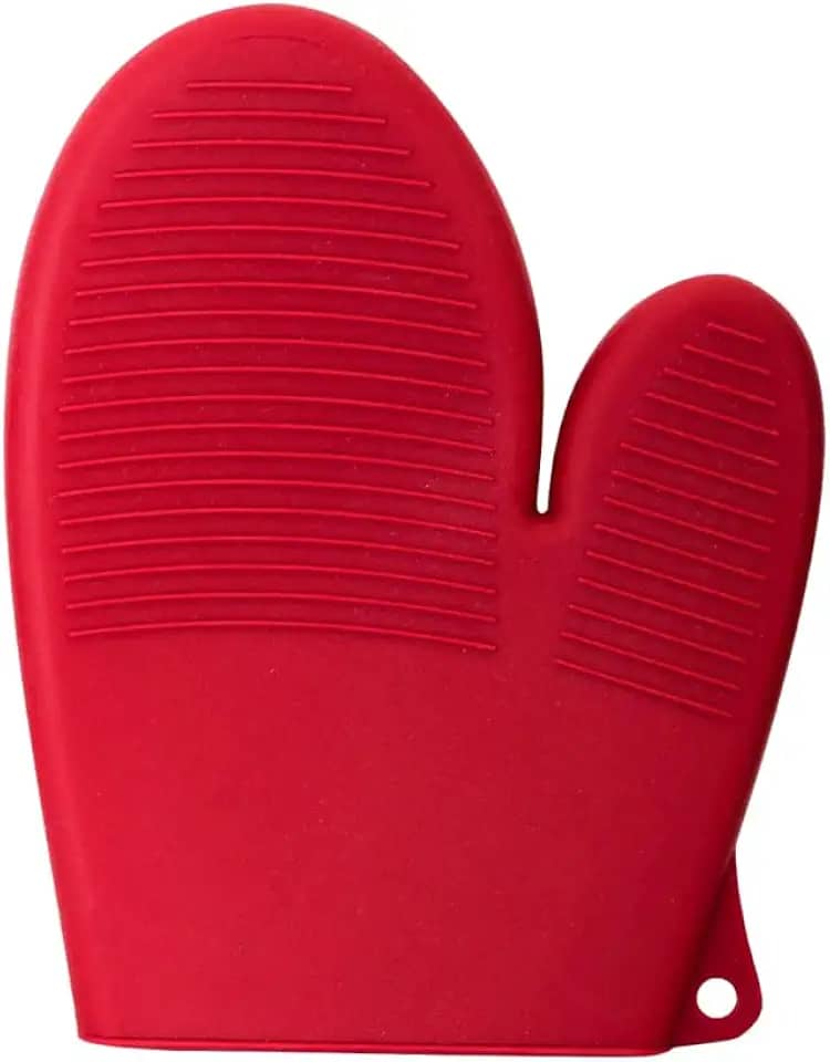 Luva De Silicone Térmica Para Cozinha Com Proteção Contra Calor Luva De Silicone Para Cozinha Térmica Antiderrapante Para Forno Panelas Assadeiras E Preparos Quentes (Cores Sortidas)