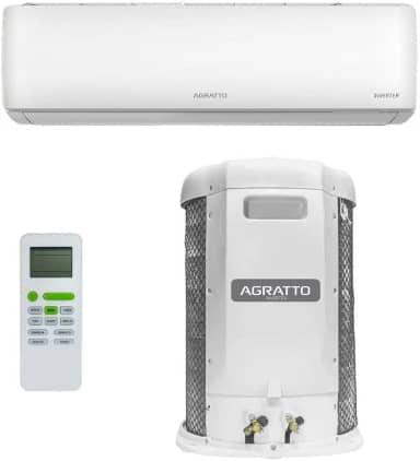 Ar Condicionado Split Hi Wall Inverter 12.000 Btu/h Quente e Frio Agratto Liv Top 220v
