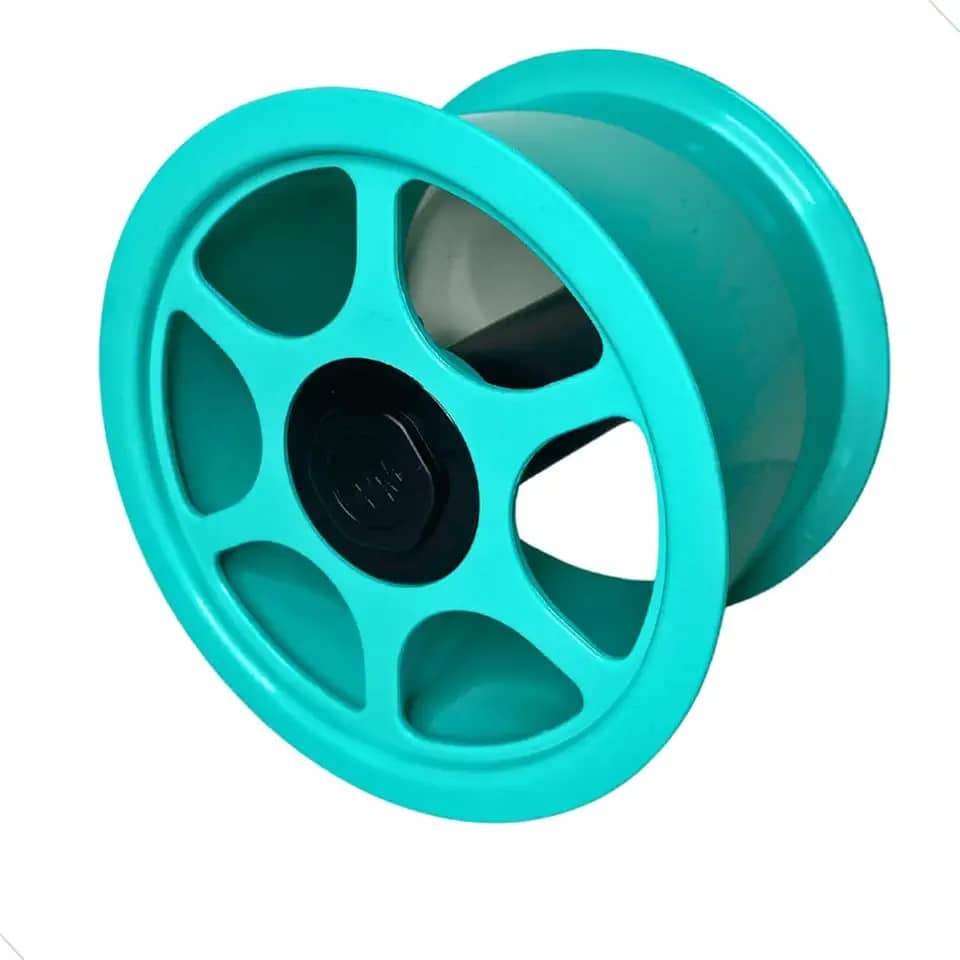 Carretilha para linha de pipa Carretilha para linha 10 Redonda 15 cm Rolamento Rapido para Combate - CORES SORTIDAS