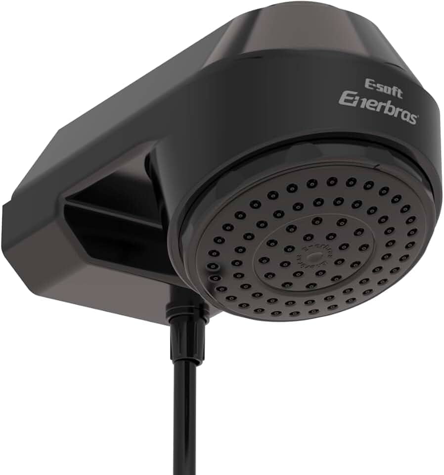 Enerbras Ducha eletrônica 7500W 220V E- Soft Preta