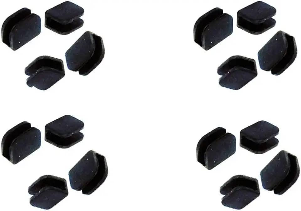 Kit 16 Borrachas Pezinho Grade Trempe Fogão Cooktop Fischer