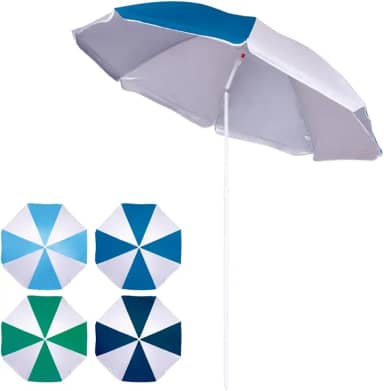 Guarda-Sol Para Praia 1,80m Dobrável Diversas Cores Grande camping