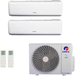 Ar-Condicionado Multi Split Inverter R-32 Gree 18.000 (2x Evap HW 9.000) Quente/Frio 220V