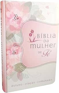 Bíblia da Mulher de Fé, NVI, Couro Soft, Flores