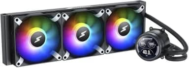 Water Cooler Superframe Isengard Smart, Argb, 360mm, Intel-amd, Controladora, Black, Sf-w360b-s