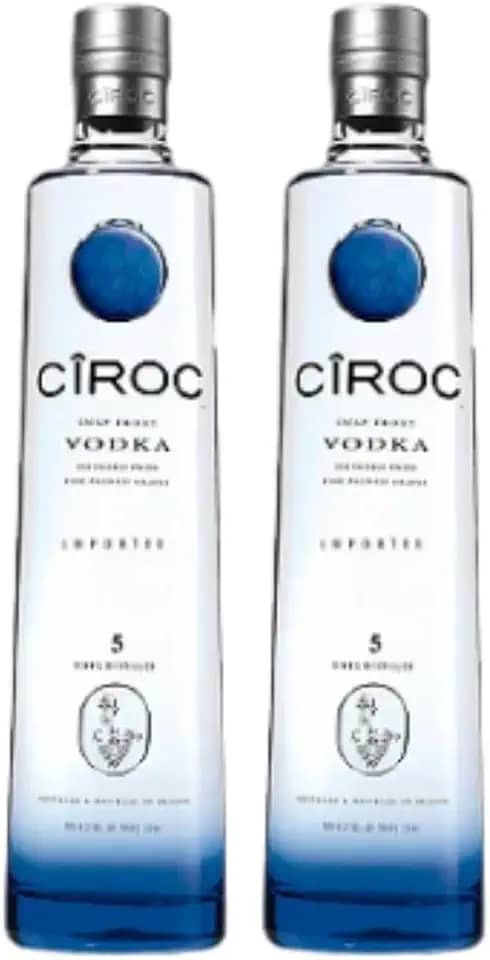 KIT 02 CIROC VODKA FRANCESA 750ML
