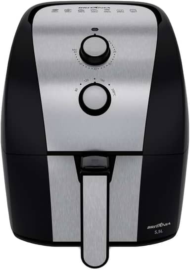 Fritadeira Air Fryer Britânia 5,5L 1500W Gold BFR51 127V