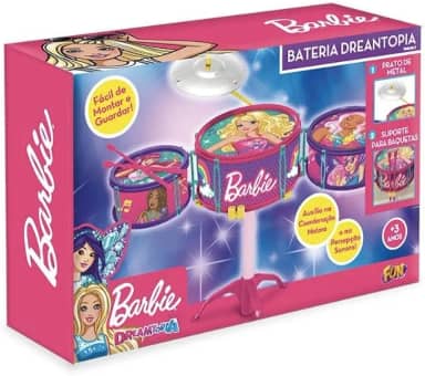 Barbie - Bateria Infantil Dreamtopia