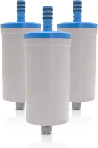 Kit 03 Refil Vela Filtro Copo Torneira Metal Cozinha Gourmet Pia (Refil para Copo Torneira Pia Universal)