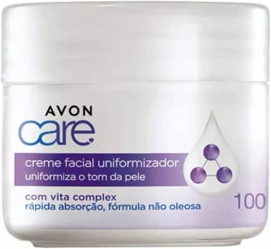 Creme Facial Uniformizador Avon Care 100g