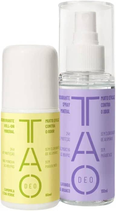 Kit 2 Desodorantes Fresh Power - Roll-on 60ml + Spray 100ml Vegano