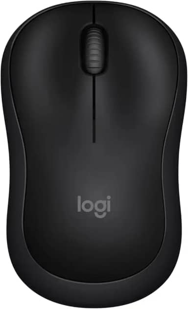 Mouse Sem Fio Logitech M240 com Conexão Bluetooth, Clique Silencioso, Design Ambidestro Compacto, Bateria de 18 Meses, Compatível com Windows, macOS, ChromeOS - Preto
