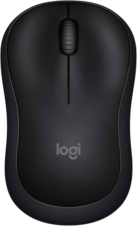 Mouse Sem Fio Logitech M240 com Conexão Bluetooth, Clique Silencioso, Design Ambidestro Compacto, Bateria de 18 Meses, Compatível com Windows, macOS, ChromeOS - Preto