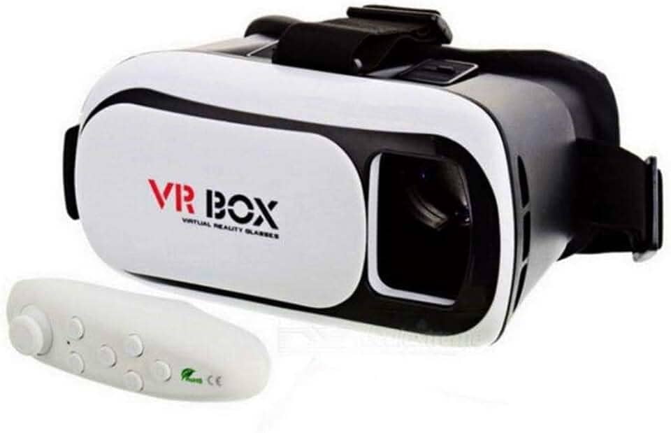 Óculos 3D VR Box Realidade Virtual com controle Bluetooth 2.0