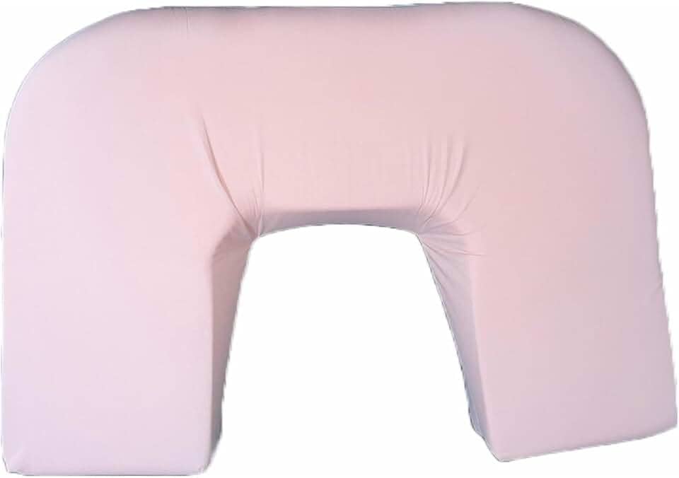 Almofada Amamentacao Grande Rosa Claro Bebe Gemelar