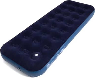 Colchão Inflável De Solteiro Multiuso Com Fole 188 x 73 cm, Azul Marinho Ontrek