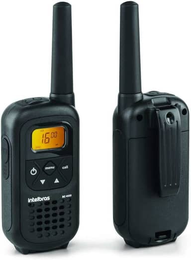 Rádio Comunicador Longo Alcance Intelbras RC 4002 Preto
