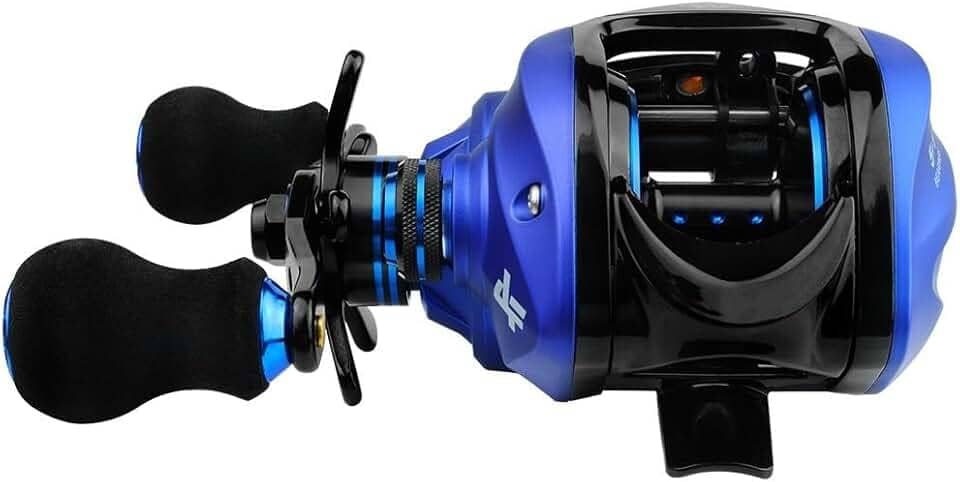 Carretilha Perfil Baixo Albatroz Fishing Coral - 6 Rolamentos