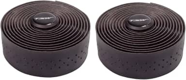 Fitas de Guidão Microfibra Macia Bicicleta Speed Road Estrada 700c Tsw (Preta)