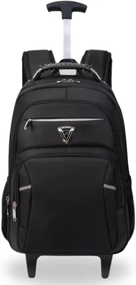 Mochila Bolsa Rodinha Masculina Feminina Notebook Reforçada Viagem Faculdade Escola Trabalho Impermeavel Costas Acolchoadas