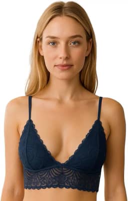 Sutiã de Renda sem Bojo Alça Fina Isis