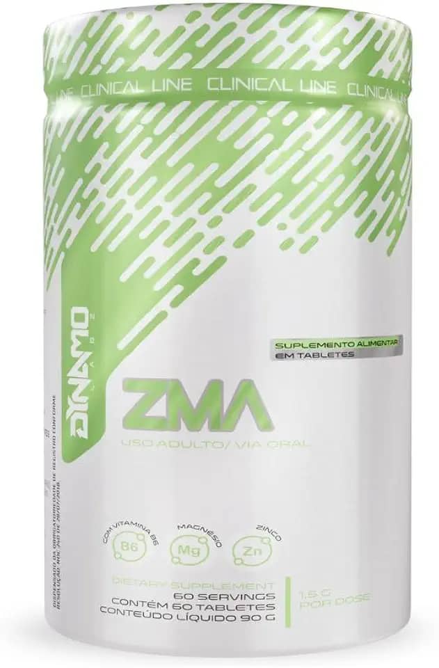 Zma 60 Tabletes Clinical Dynamo Labz (Normal, Sem sabor)
