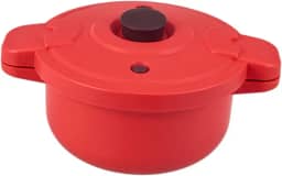 ＫＬＫＣＭＳ Panela de pressão para micro-ondas, panela pequena com cabo anti-queimaduras, sem fogo, para uso doméstico, com tampa de trava, de sopa multicooker