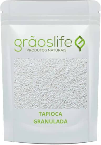 Tapioca Granulada 1Kg - Grãos Life