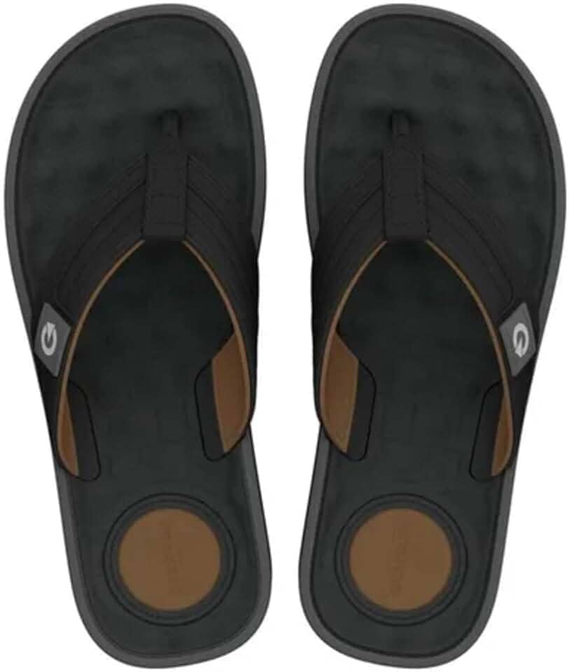 Chinelo Cartago Alabama Masculino - Preto e Marrom