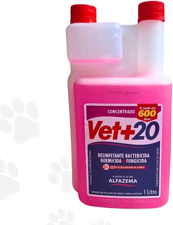Desinfetante Bactericida Concentrado Cães Gatos Pet Casa 1 Litro Tira Cheiro Fezes e Urinas Herbal Lavanda Alfazema Limão Cravo (Alfazema)