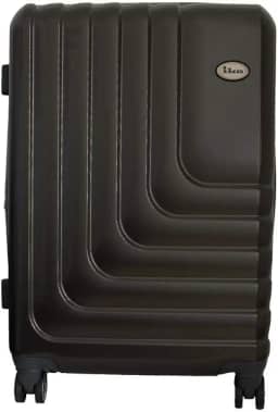 Mala de Viagem Média Expansível em Abs Ika Flex, Cadeado Tsa Embutido, Rodas Duplas 360