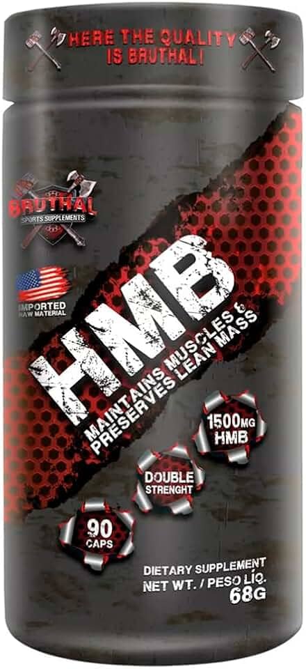 Hmb 1500mg 90 Cápsulas - Bruthal Sports